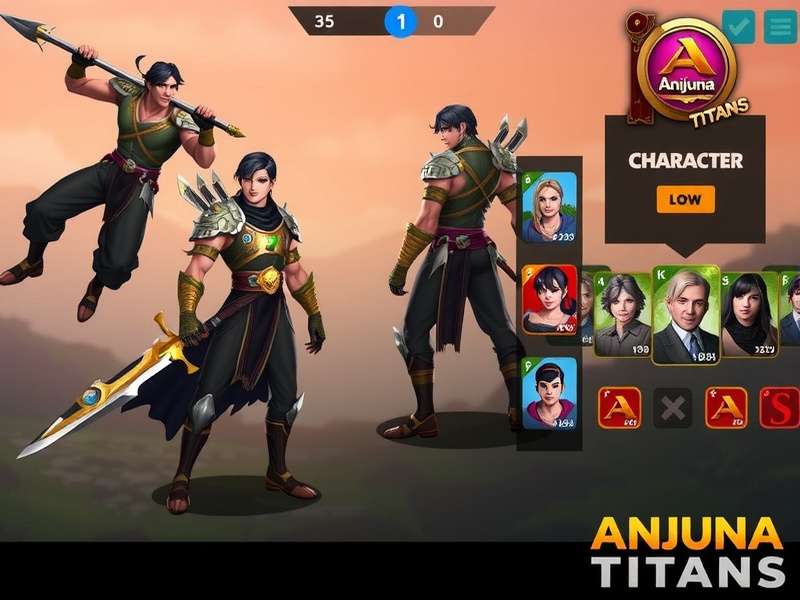 Anjuna Titans Gameplay Screenshot