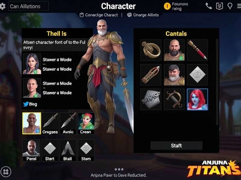 Anjuna Titans Character Customization